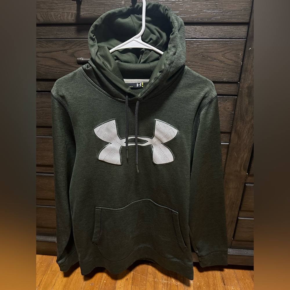 Under Armour big logo hoodie, size small
